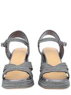 Castañer Women's Sandal Valley Silver, view 3