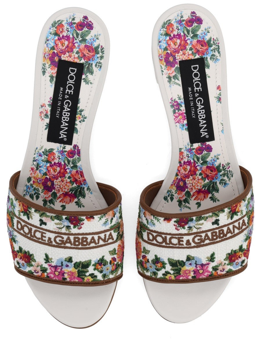 Dolce &amp; Gabbana Women's Sandal White