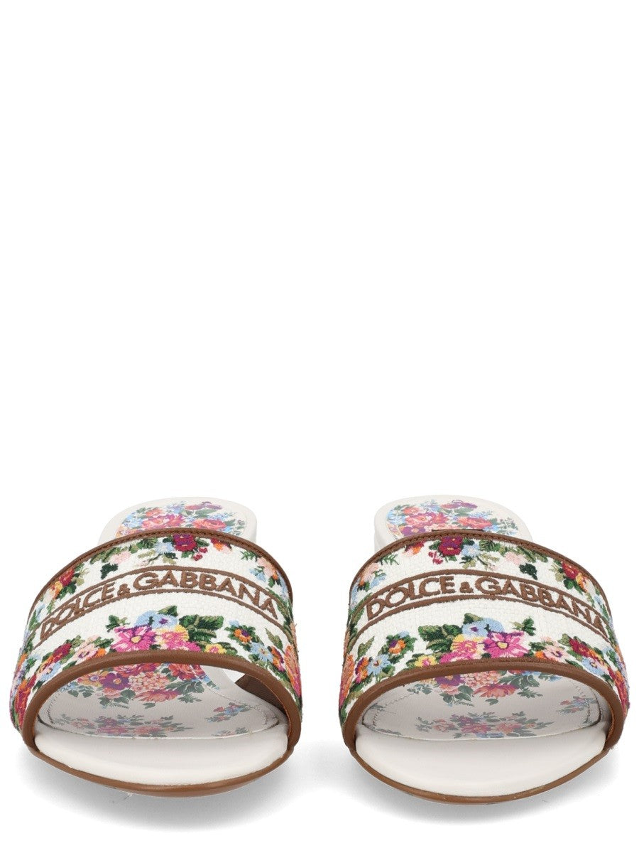 Dolce &amp; Gabbana Women's Sandal White