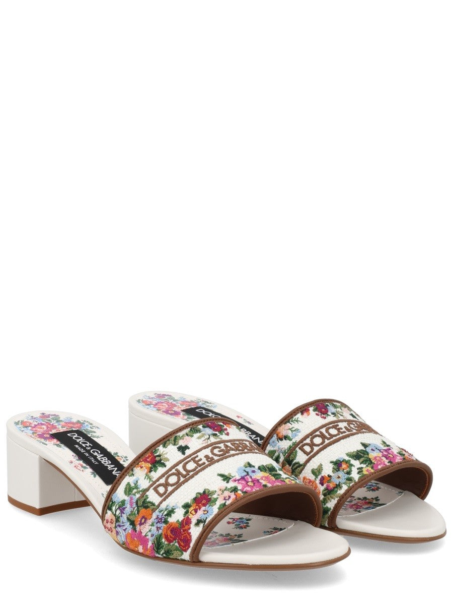 Dolce &amp; Gabbana Women's Sandal White