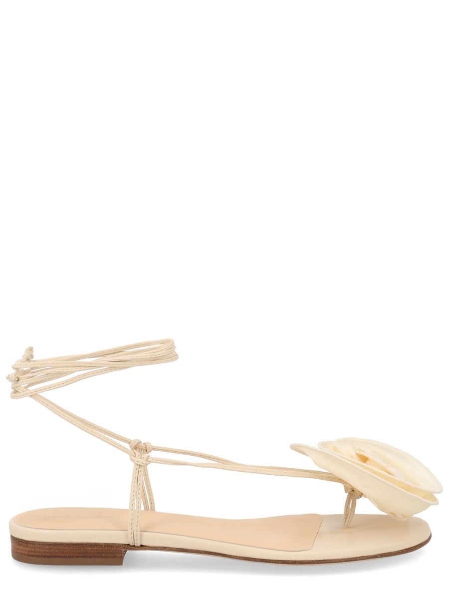 Magda Butrym Women's Sandal White Magda Butrym