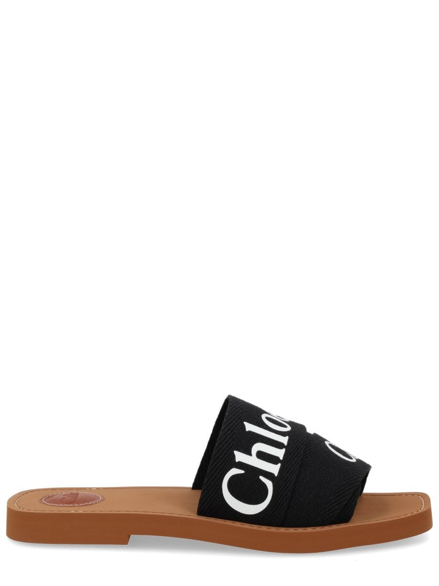 Chloé Women's Sandalo Woody Black