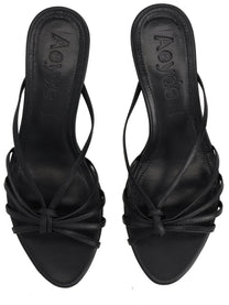 Aeyde Women's Sandalo Abby Con Tacco Black