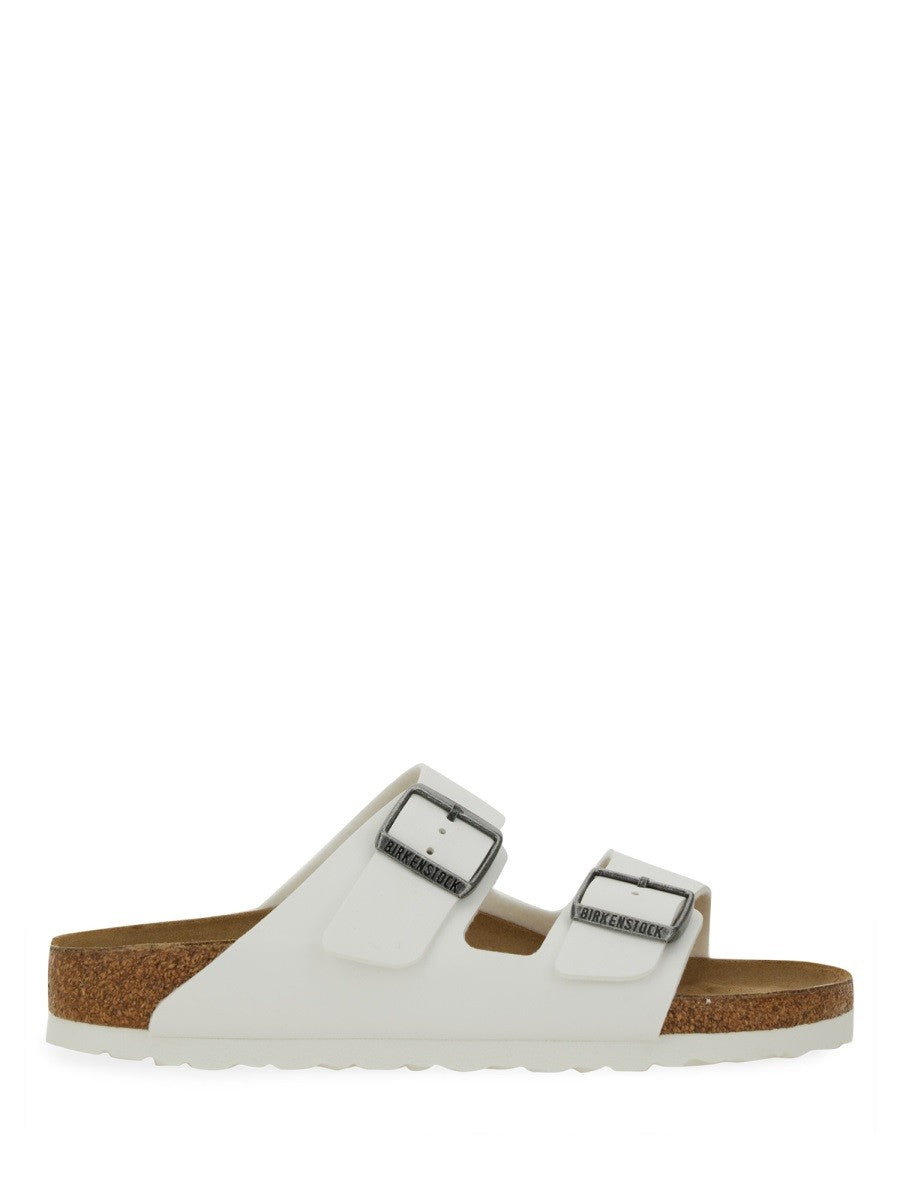Birkenstock Unisex Sandalo Arizona White