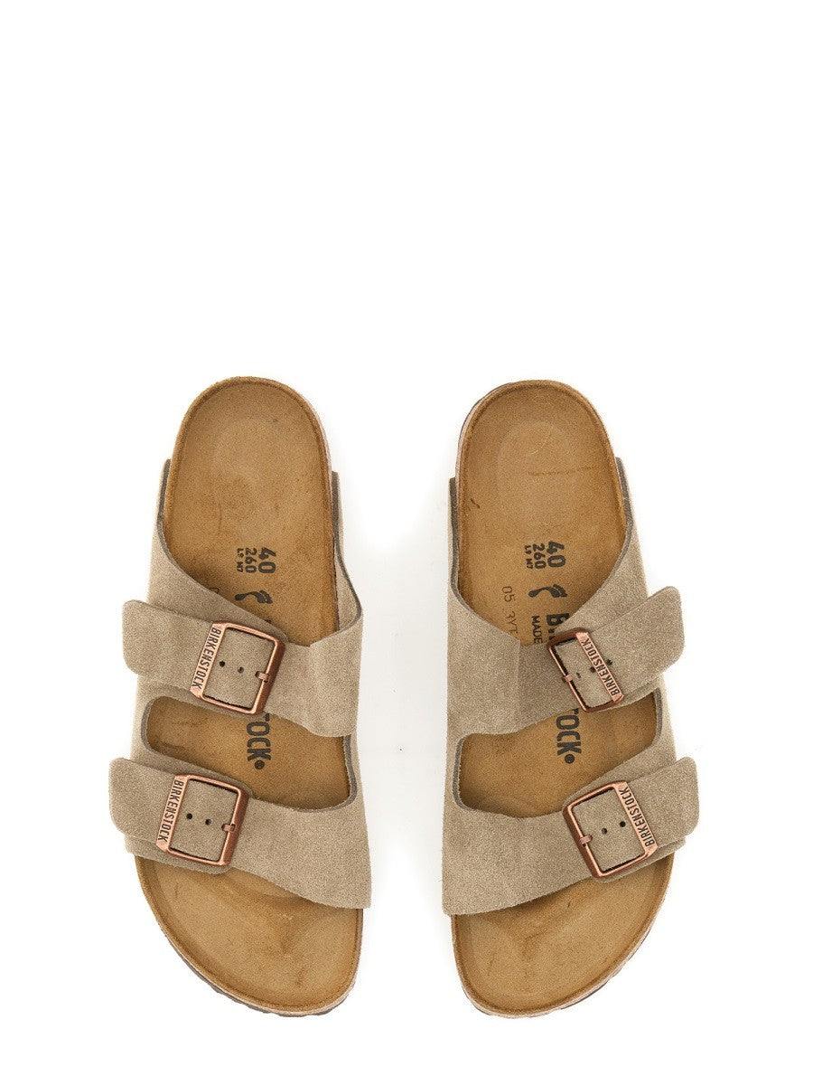 Birkenstock Unisex Sandalo Arizona Beige