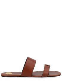 Saint Laurent Women's Sandalo Babylone Brown