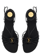 Saint Laurent Women's Babylone Sandals Black
