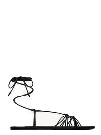 Saint Laurent Women's Sandalo Babylone Black