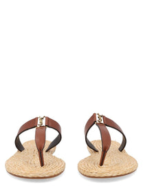 Saint Laurent Women's Sandalo Babylone Brown