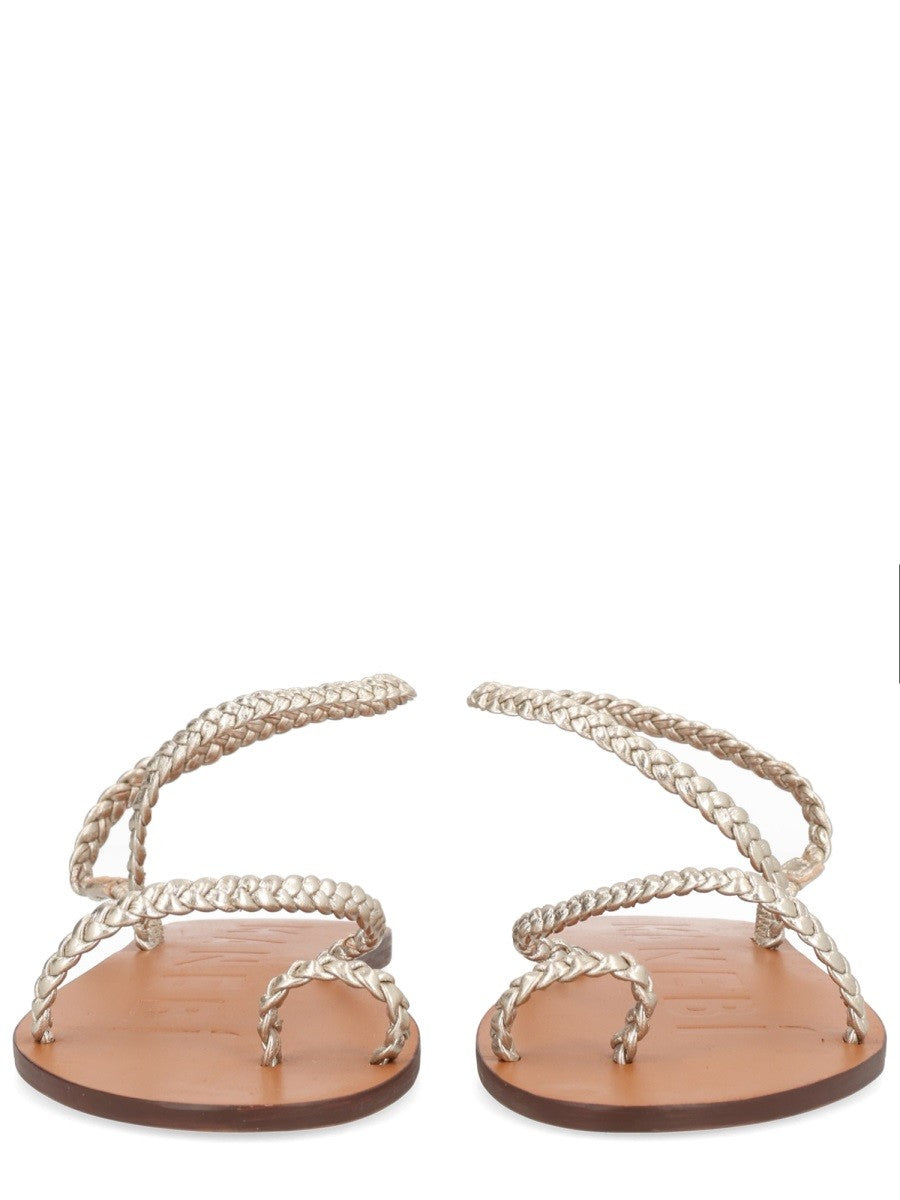 Manebi Women's Sandalo Canyon Silver