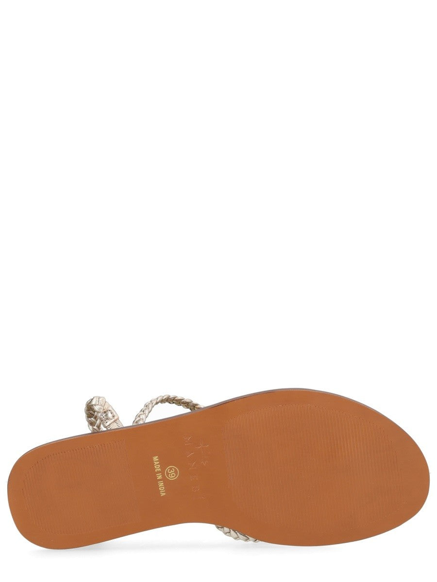 Manebi Women's Sandalo Canyon Silver