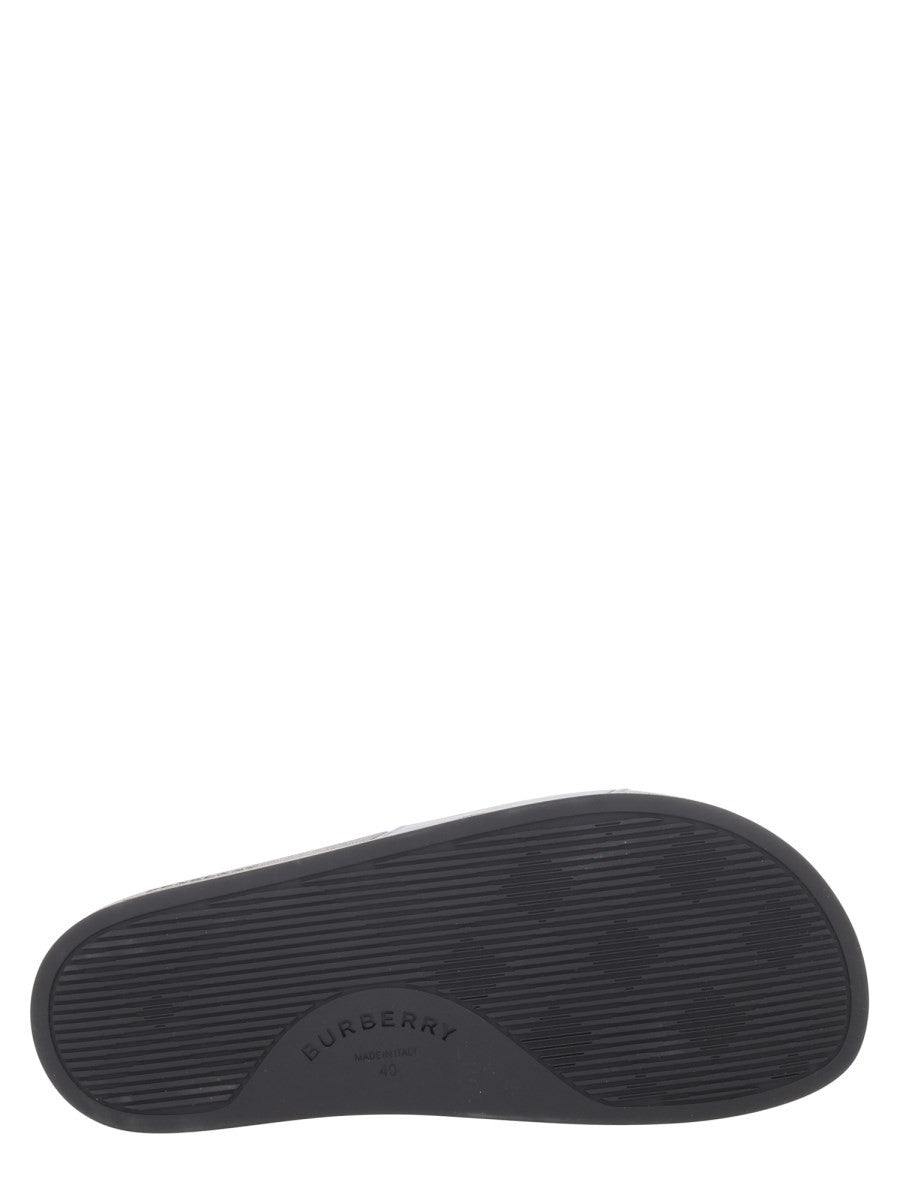 Burberry Men's Sandalo Ciabatta Furley Multicolor
