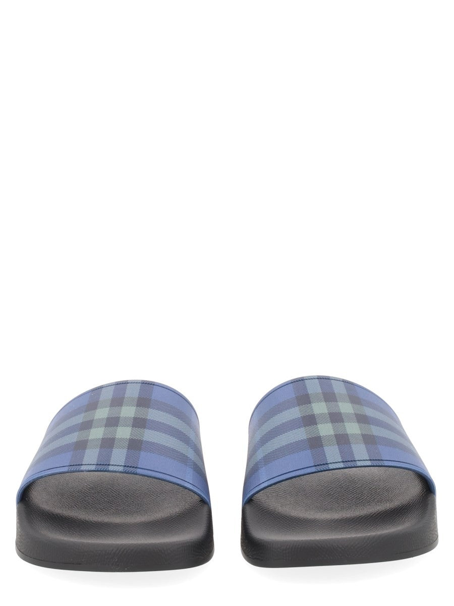 Burberry Men's Sandalo Ciabatta Furley Multicolor