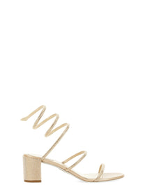 Rene Caovilla Women's Sandalo Cleo Con Tacco Beige