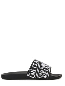 Versace Jeans Couture Men's Sandalo Con Black