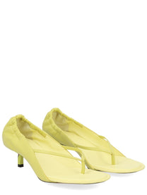 JACQUEMUS Women's Sandalo Con Tacco Green