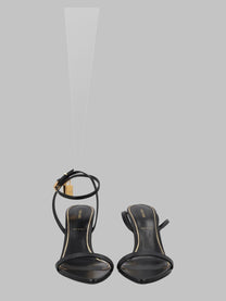 Tom Ford Women's Sandalo Effetto Nudo Punta Black