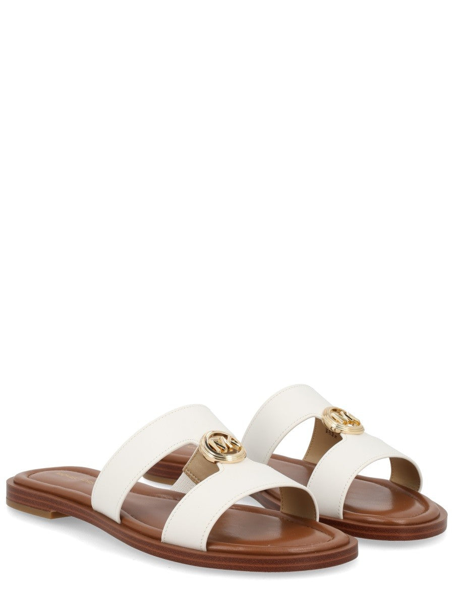 Michael Kors Women's Sandalo Erin White
