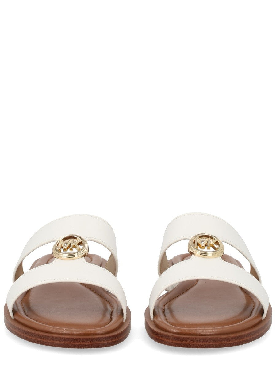 Michael Kors Women's Sandalo Erin White