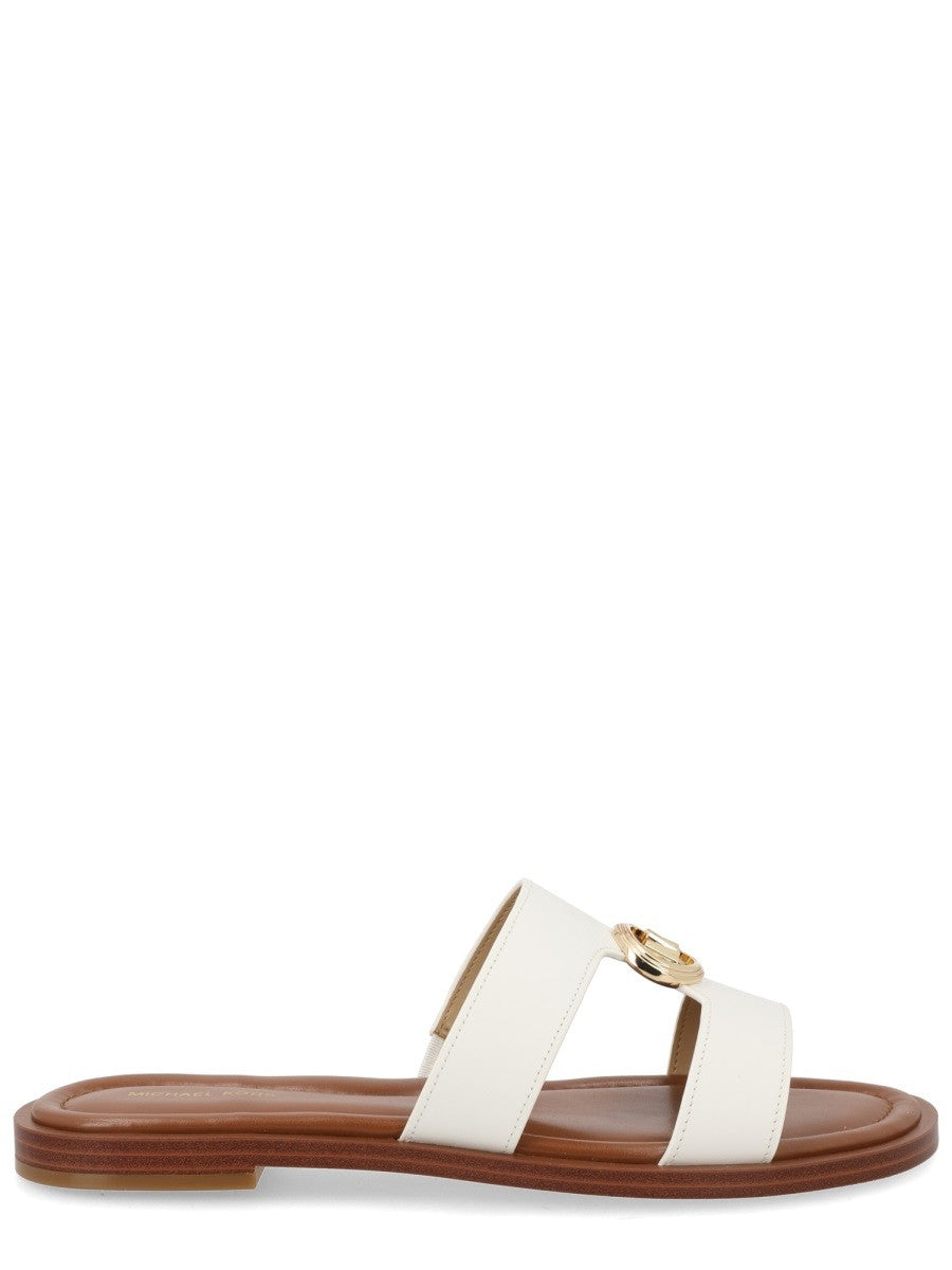 Michael Kors Women's Sandalo Erin White