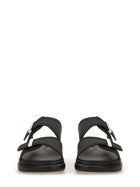 Alexander McQueen Men's Hybrid Double Buckle Sandals Black, view 5