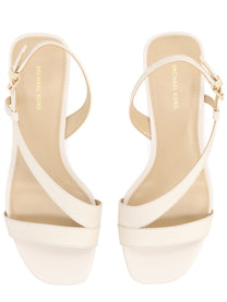 Michael Kors Women's Sandalo Jaida Con Tacco White