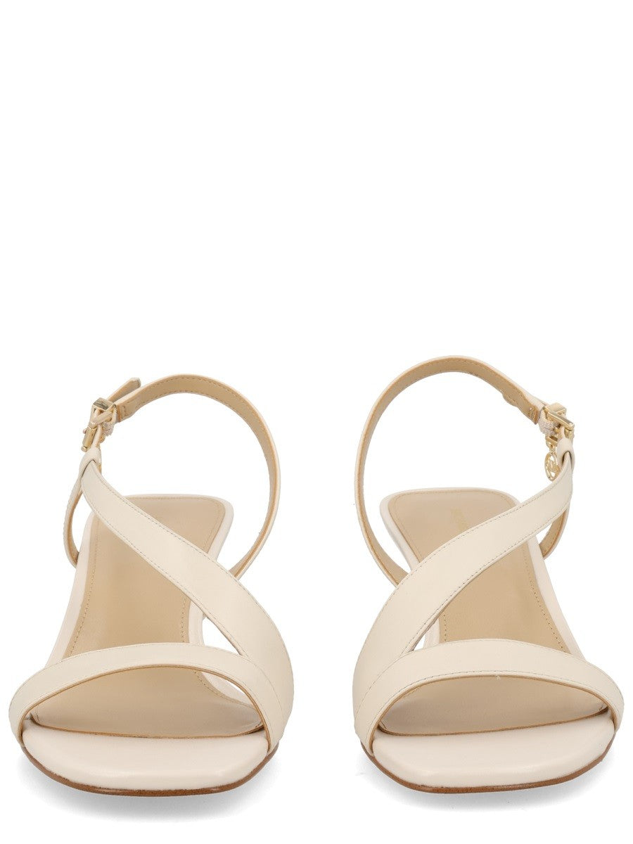 Michael Kors Women's Sandalo Jaida Con Tacco White