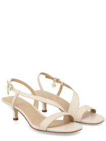 Michael Kors Women's Sandalo Jaida Con Tacco White