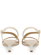 Michael Kors Women's Heeled Jaida Sandals White, view 4