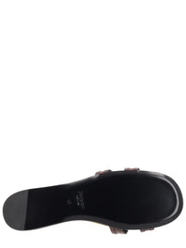 Saint Laurent Women's Sandalo Mabrouka Brown