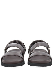 Max Mara Women's Sandalo Macro Brown