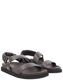Max Mara Women's Sandalo Macro Brown