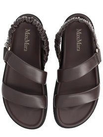 Max Mara Women's Sandalo Macro Brown