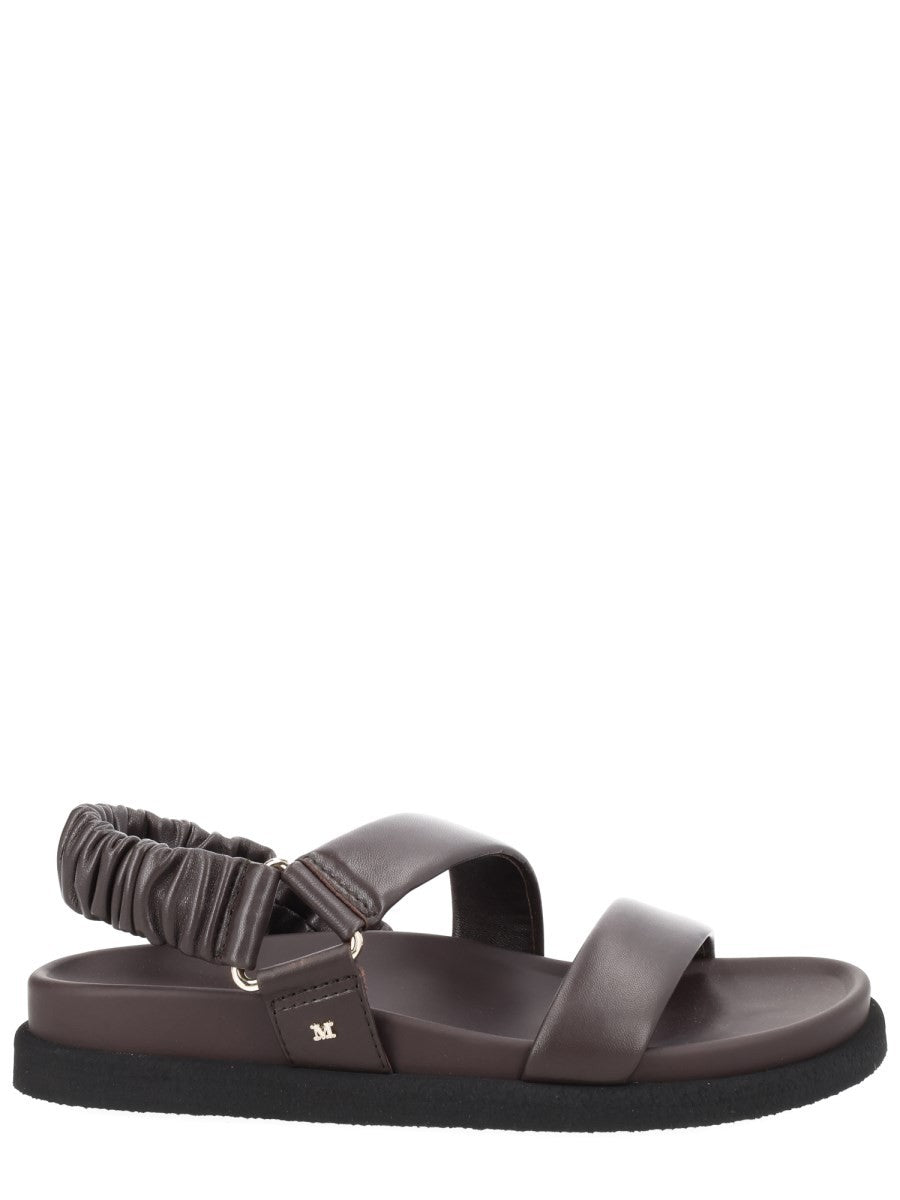 Max Mara Women's Sandalo Macro Brown