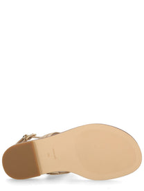 Michael Kors Women's Sandalo Mandy Gold