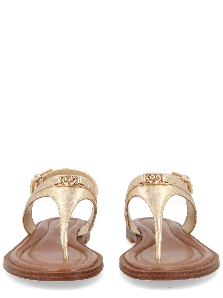 Michael Kors Women's Sandalo Mandy Gold