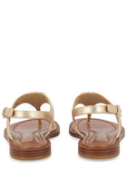 Michael Kors Women's Mandy Sandals Gold, view 4