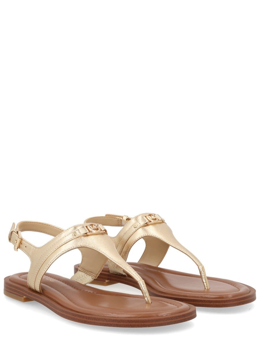 Michael Kors Women's Sandalo Mandy Gold
