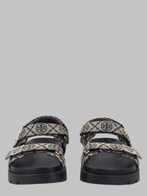 Tory Burch Women's Sandalo Mellow Monogram Multicolor