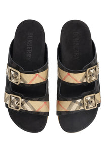 Burberry Men's Sandalo Mules Urchin Black
