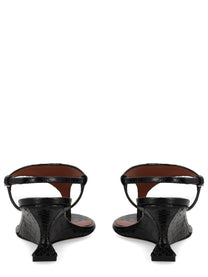Paris Texas Women's Sandalo Nina Con Tacco Black