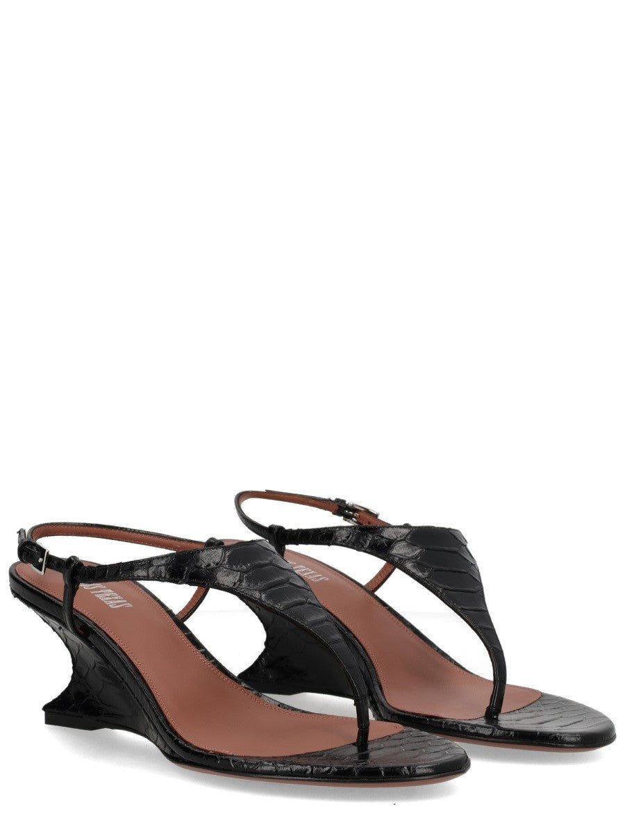 Paris Texas Women's Sandalo Nina Con Tacco Black