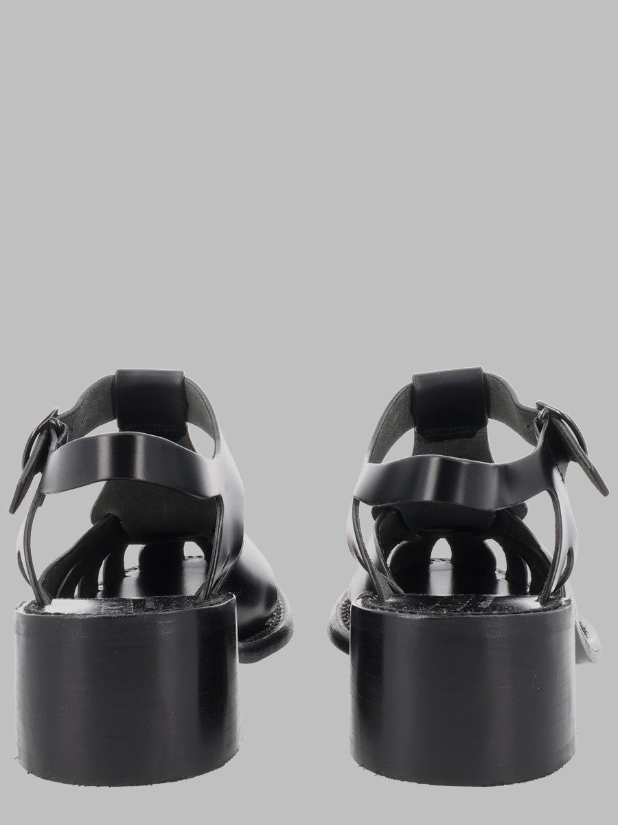 Hereu Women's Sandalo Pesca Con Tacco Black