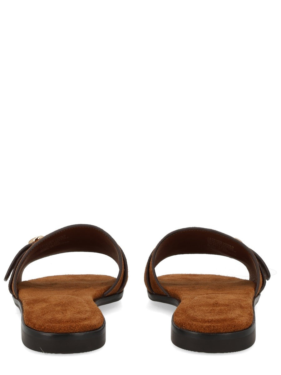 Tory Burch Women's Sandalo Romy Brown