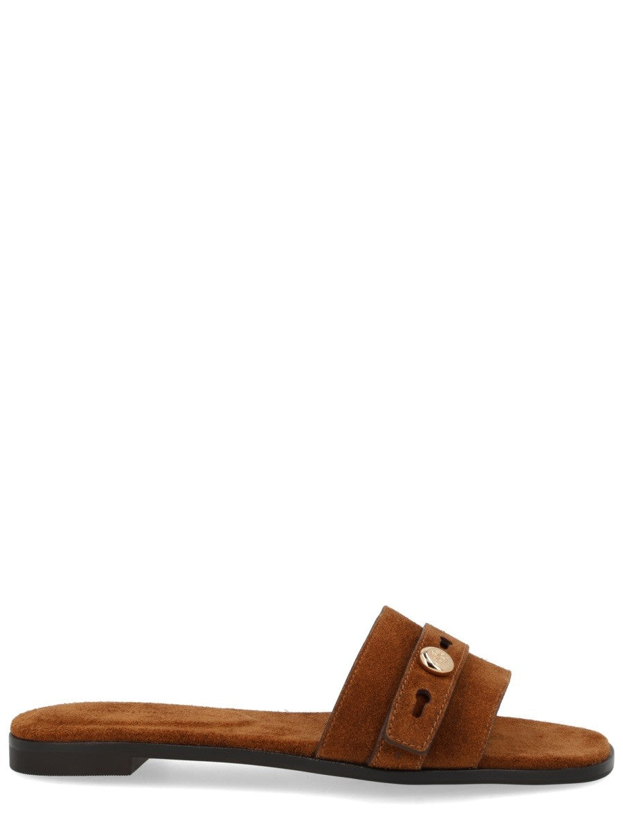 Tory Burch Women's Sandalo Romy Brown