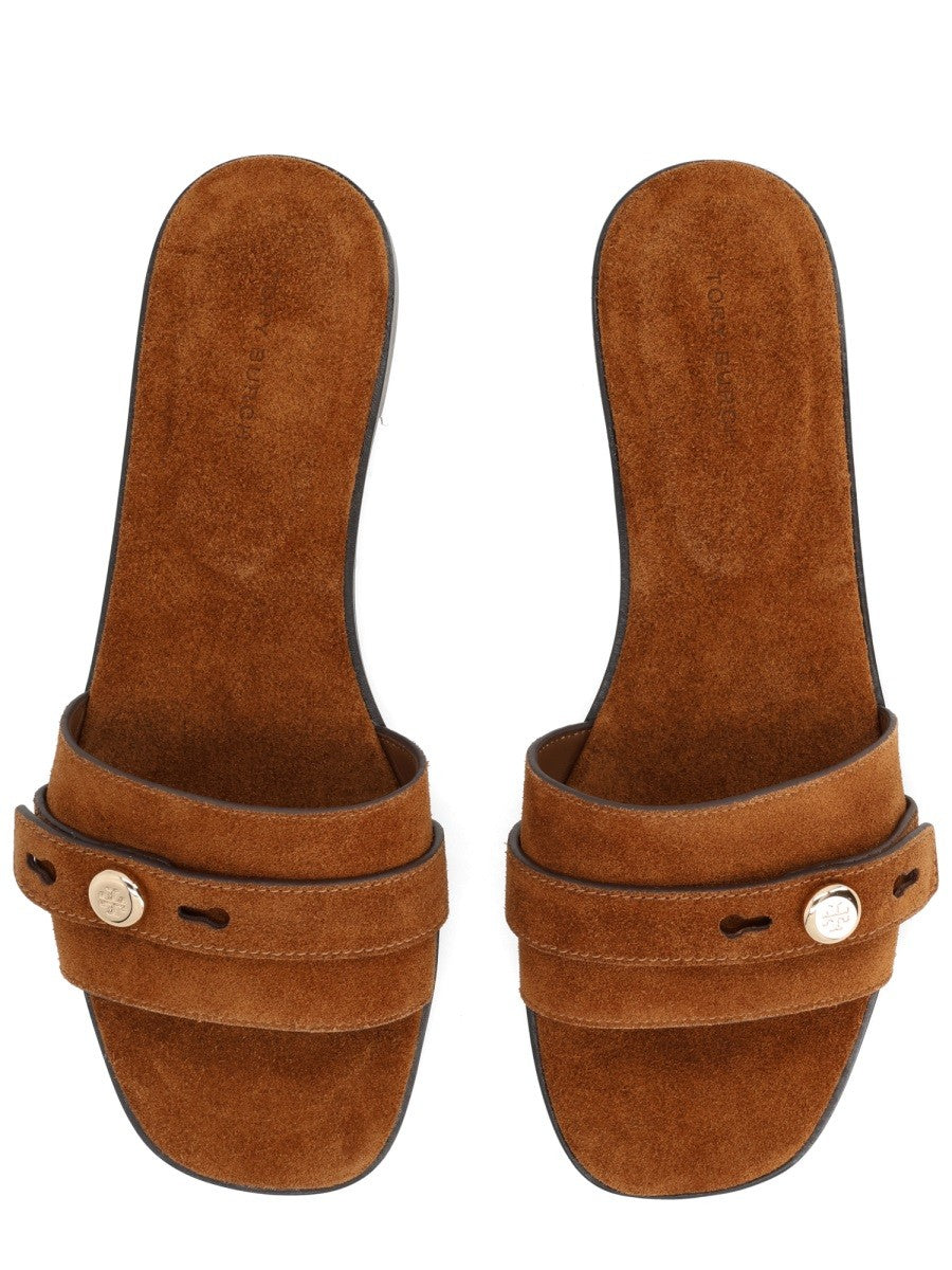 Tory Burch Women's Sandalo Romy Brown