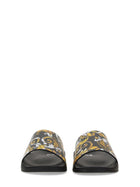 Versace Jeans Couture Men's Slide Sandals Black, view 4