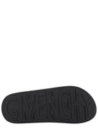 Givenchy Men's Slide Label Sandals Black, view 5