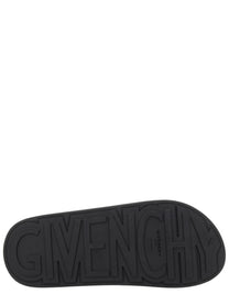 Givenchy Men's Sandalo Slide Label Black