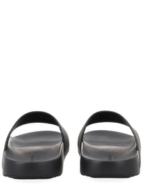 Givenchy Men's Sandalo Slide Label Black